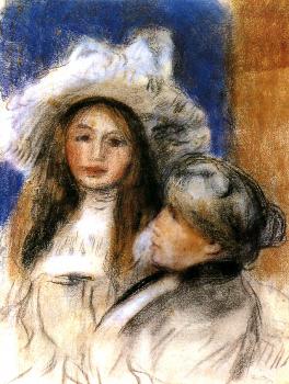 皮埃爾 奧古斯特 雷諾阿 Berthe Morisot und Julie Manet